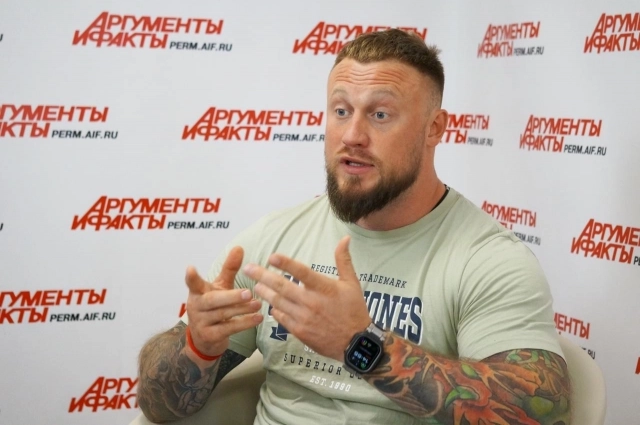 Александр Князев в пресс-центре «АиФ-Прикамье».