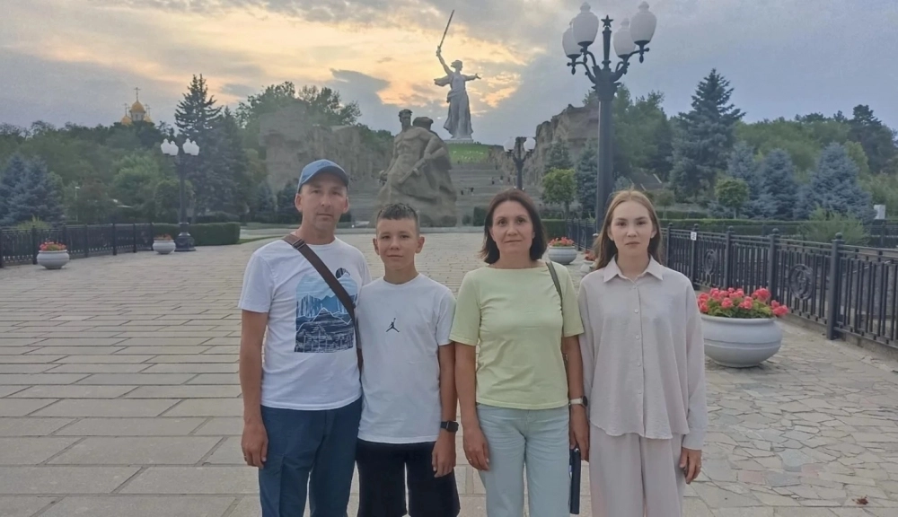  Семья Семёновых умеет не только строить. Она заняла 2 место во Всероссийской игре «Семейная зарница».