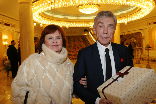 Юрий Николаев с женой