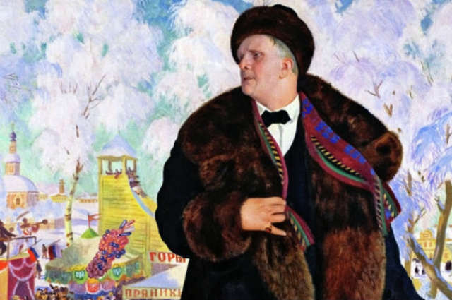 роскошную бобровую шубу, в которой он изображён на картине Бориса Кустодиева, великий бас получил тоже за концерт перед красноармейцами вместо гонорара.