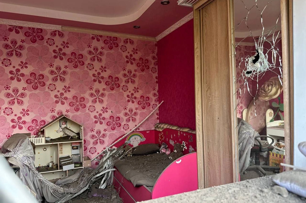 Последствия удара ВСУ.