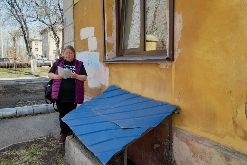 Ольга Заварухина считает, что права жильцов нарушены.