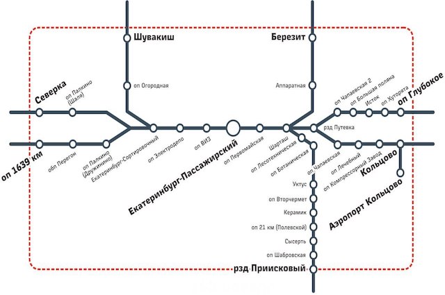 Более 1 млн пассажиров перевезли в «наземном метро» СвЖД в Екатеринбурге