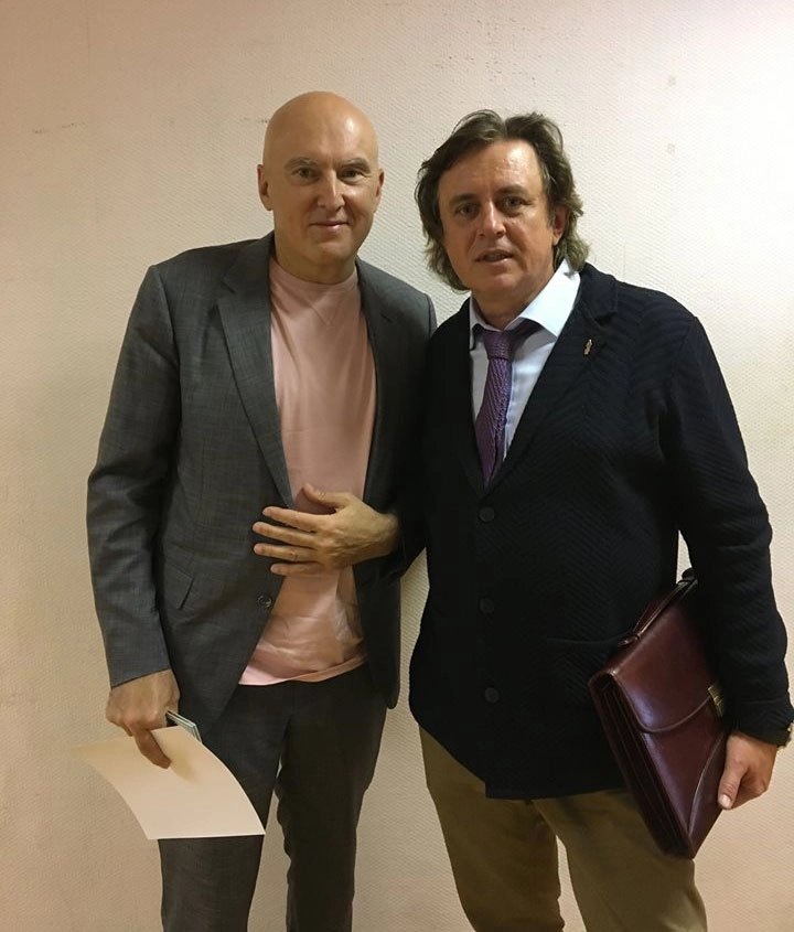 Александр Шаганов с Игорем Матвиенко.