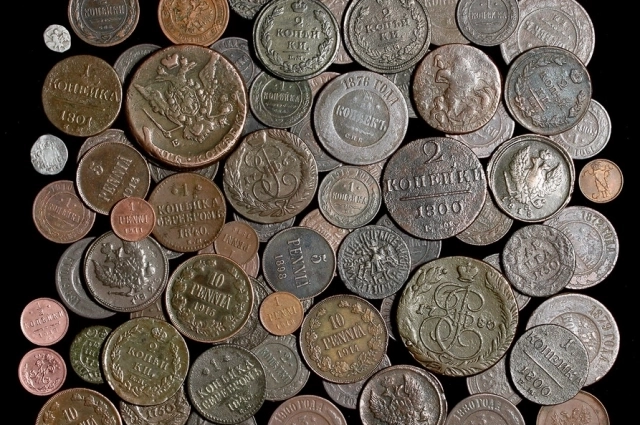 Монеты Российской Империи.