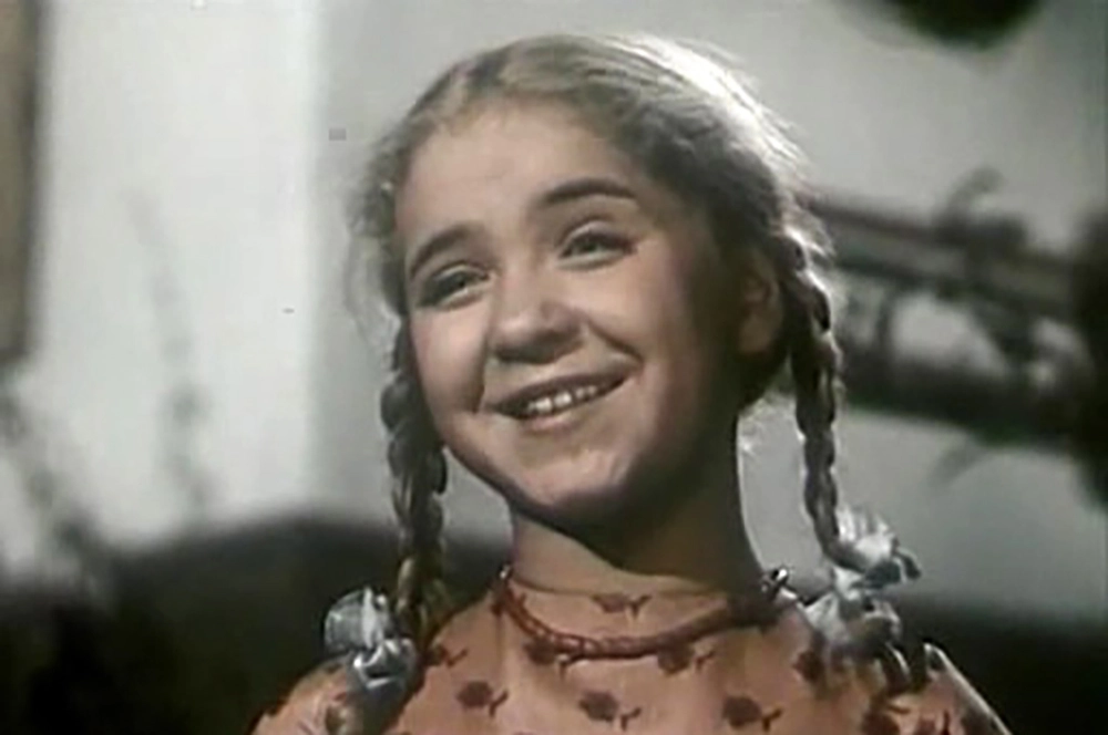 Нина Шорина в фильме «Огни на&nbsp;реке», 1953 г.