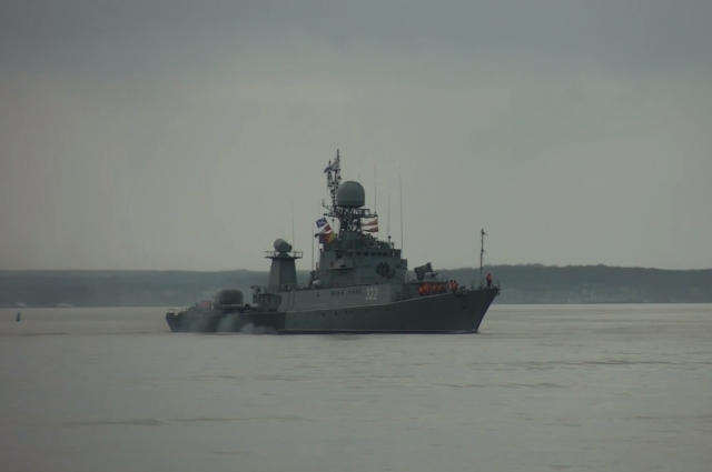 Военно-морские учения на Балтике. 