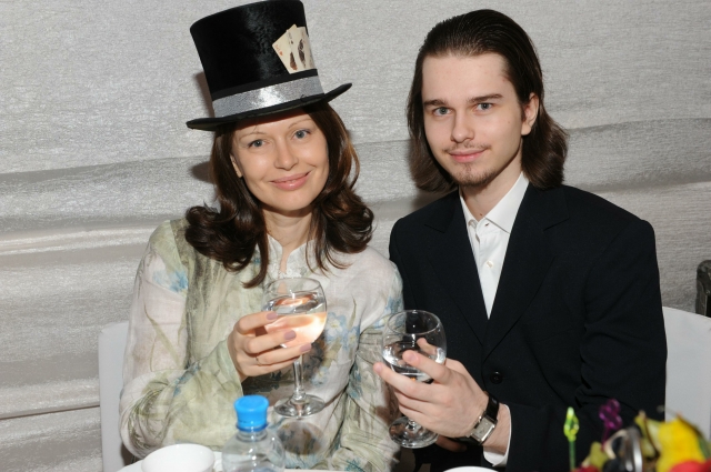 Ирина с сыном Андреем.