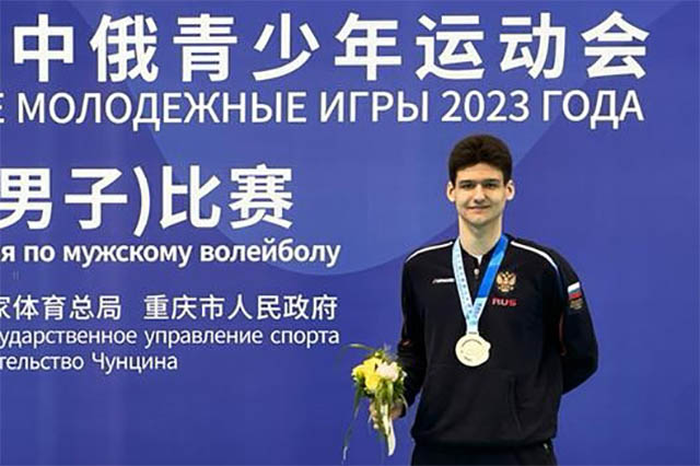 Нижегородец Сергей Каравашкин на IX Российско-Китайских молодёжных играх.