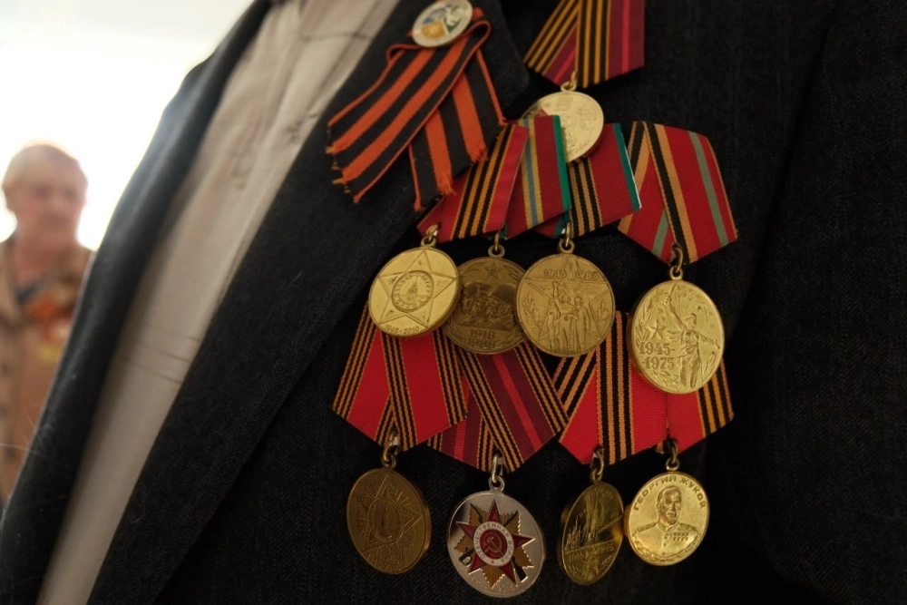Фронтовые награды Михаила Ефимовича.