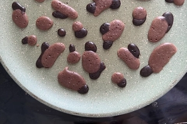 Самой тёмной массой делаем