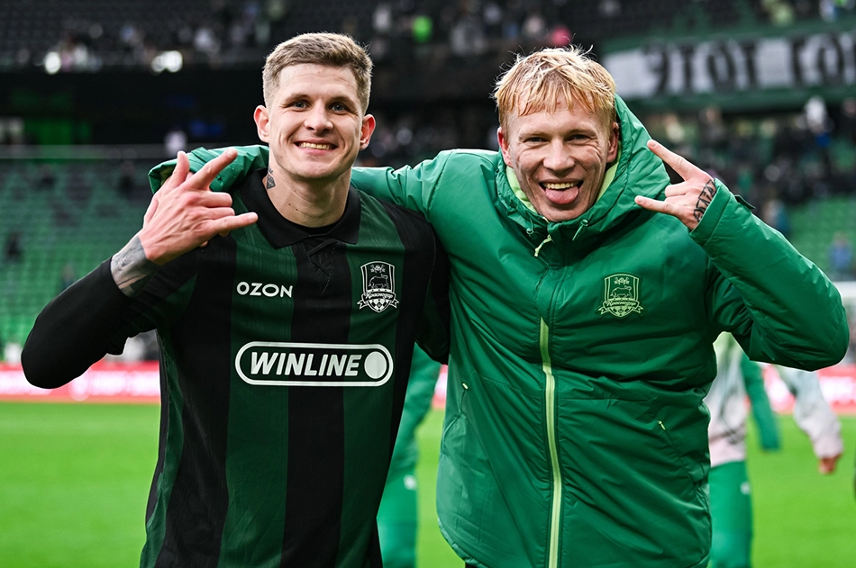 Валентин Пальцев и Никита  Кривцов.