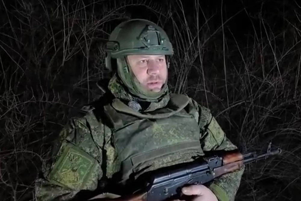 Заместитель командира батальона, майор Роман Малютин.