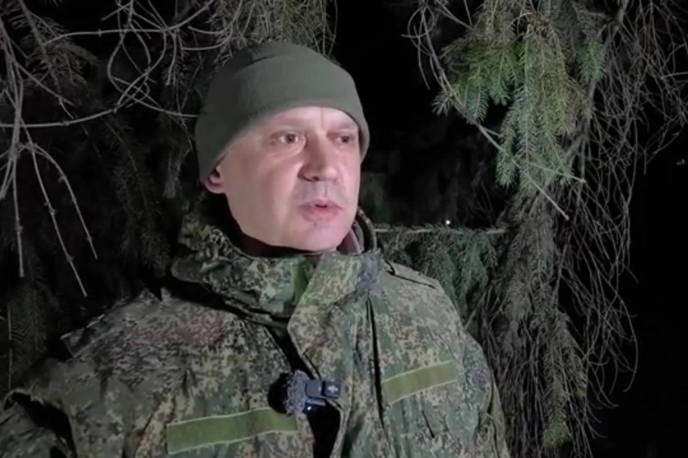 Заместитель командира бригады, майор Вадим Поздняков.