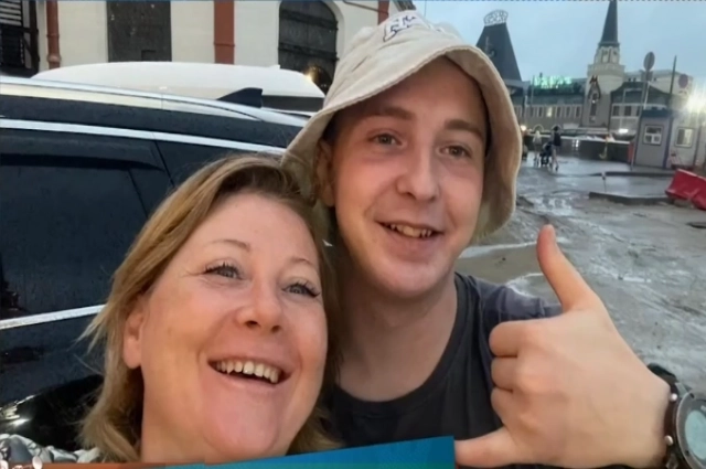 Совместное фото Дарьи и Александра.