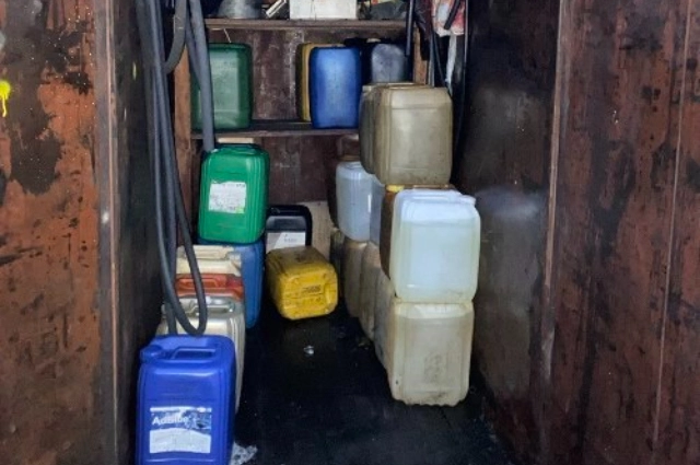 Слив дизеля