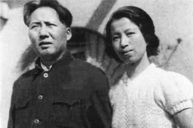 Цзян Цин и Мао Цзэдун.