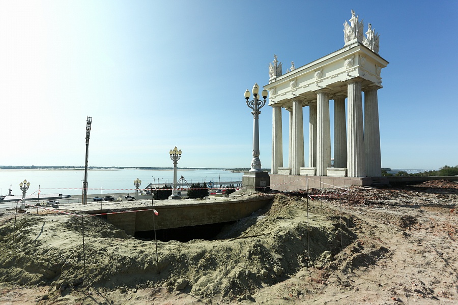 реконструкция набережной Волгограда