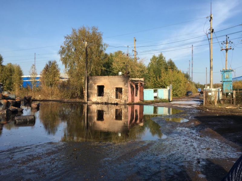 Фото с места происшествия.