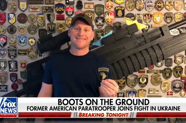 Кадры из выступлений американского националиста Пола Грея на Fox News.