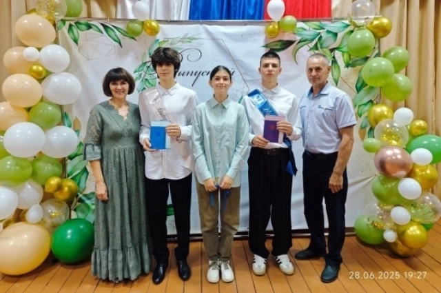 Выпускной вечер с младшими детьми, 28 июня 2025 года.