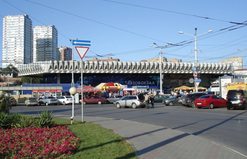 Автовокзал в Ростове-на-Дону.