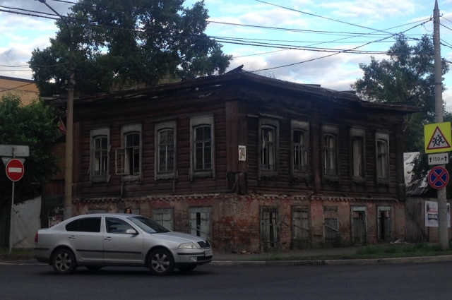 Дом пятидесятника Потылицына, в единственном сохранившемся в Красноярске казачьем квартале.