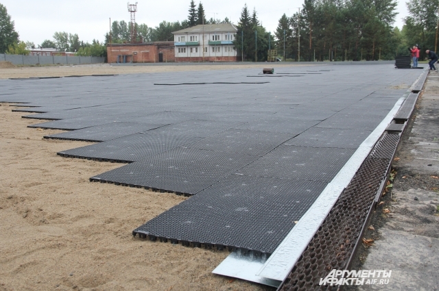 После модернизации здесь будет современное тренировочное футбольное поле с искусственным покрытием.