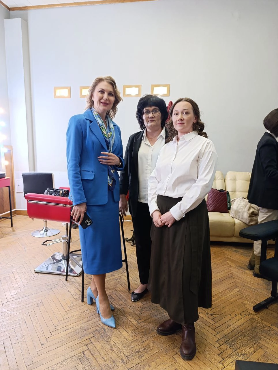 Перед съёмками на ТВ