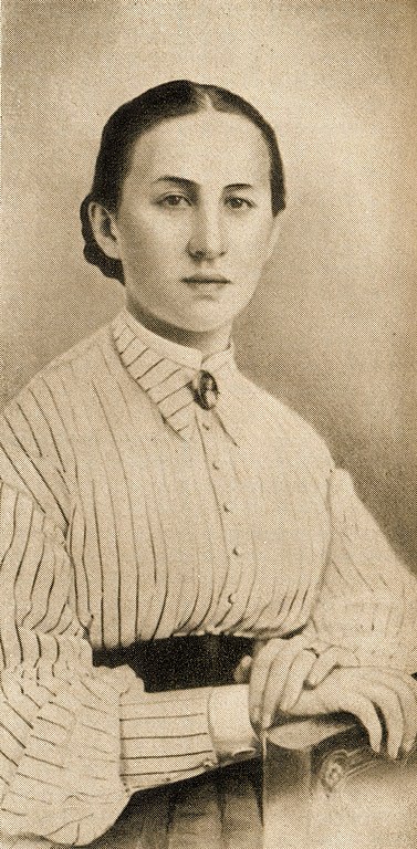 Жена Саввы Елизавета Григорьевна Сапожникова-Мамонтова, 1865 г.