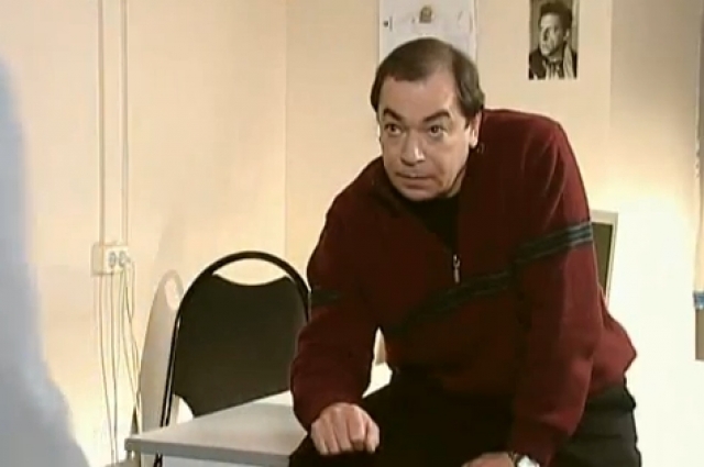 Актер Анатолий Басин, кадр из фильма 