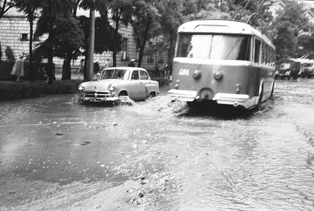 Потоп в Севастополе, 1968 год. Фото: Л.А. Кудельский