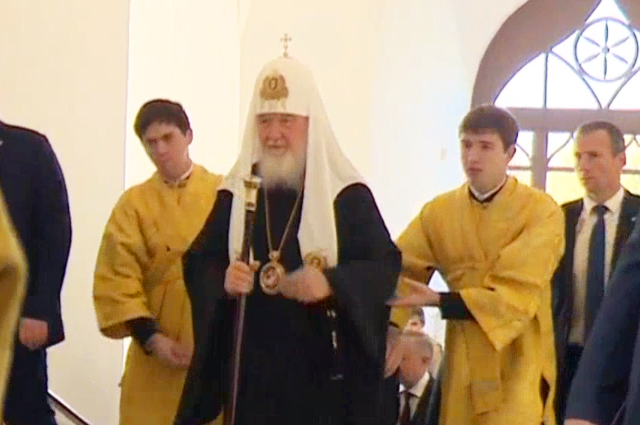 Патриарх Московский и всея Руси Кирилл в Костроме.