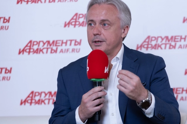 Генеральный директор издательского дома «Аргументы и факты» Руслан Новиков.