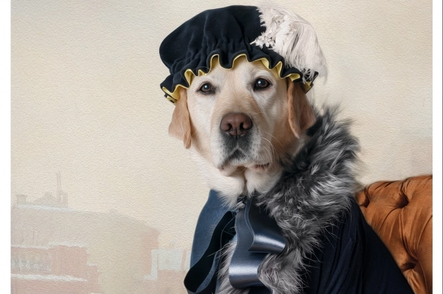 Чтобы ваша собака хорошо получалась на кадрах, научите её находиться в положении сидеть, стоять, лежать без поводка 