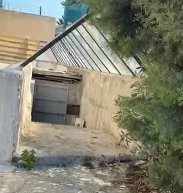 Бомбоубежище на Кипре.