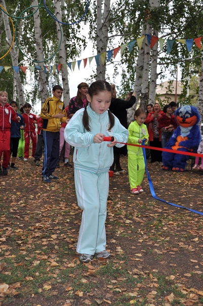 Дети из Саракташского соцприюта приняли участие в эстафете «Ростелекома».