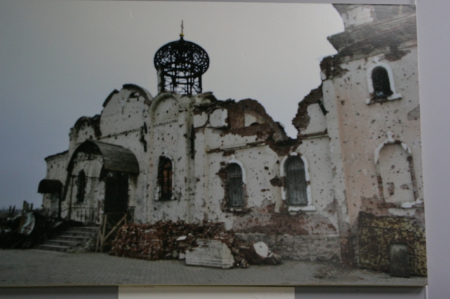 Фото Иверского монастыря в Донецке в 2015 году.