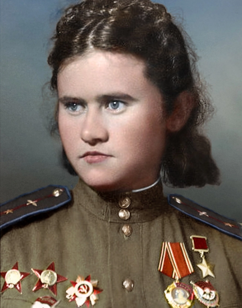 Евдокия Пасько в годы войны.