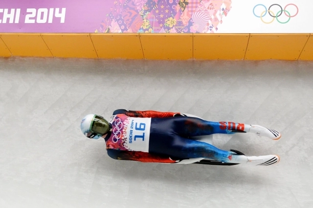 Александр Перетягин на Олимпиаде в Сочи-2014.