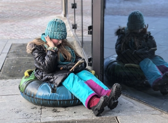 И куда же без тюбинга.