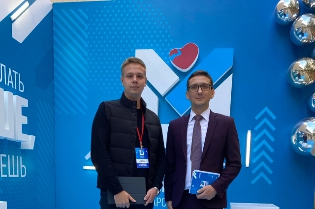 Никита Демченко и бывший заместитель министра здравоохранения Самарской области Павел Золотарев