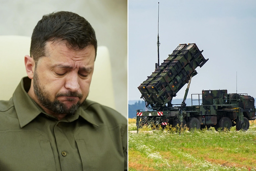 Комплекс Patriot,  Владимир Зеленский