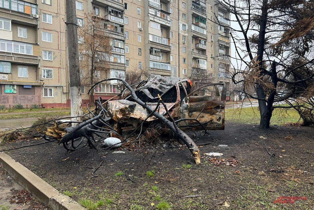 Фото к материалу Дмитрия Григорьева про Горловку. На фото: Горловка. Никитовский район.