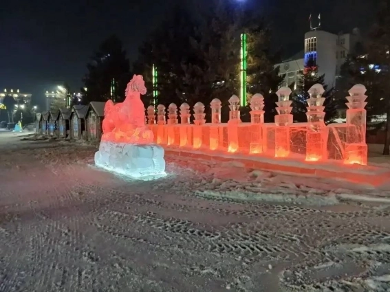 Новый год - один из любимых праздников для жителей Улан-Удэ.