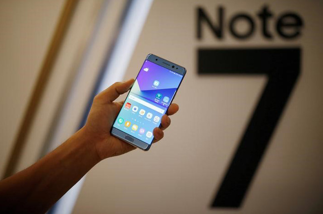 Samsung Galaxy Note 7.