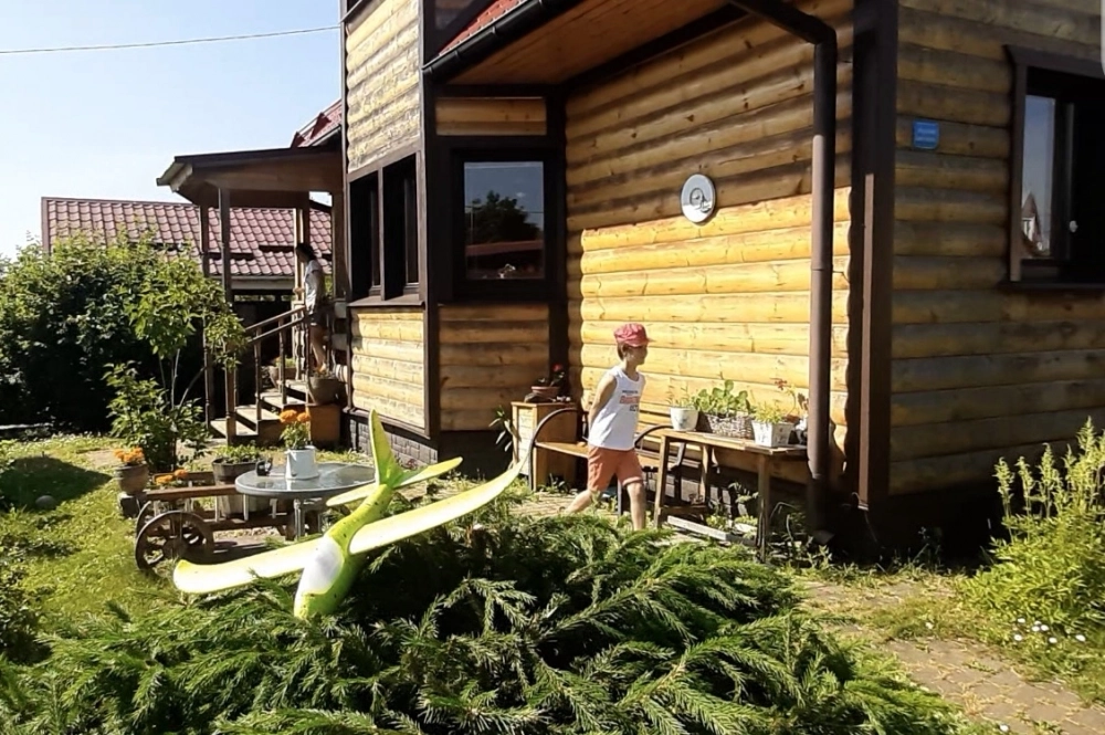 Для Валерия дача — то место, куда можно сбежать от суеты мегаполиса.