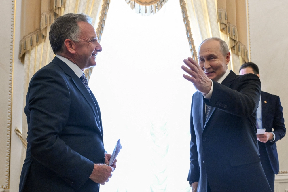 Владимир Путин, Стив Уиткофф