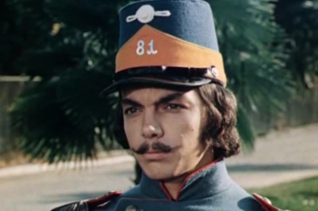 Сергей Захаров в фильме «Небесные ласточки», 1976 год
