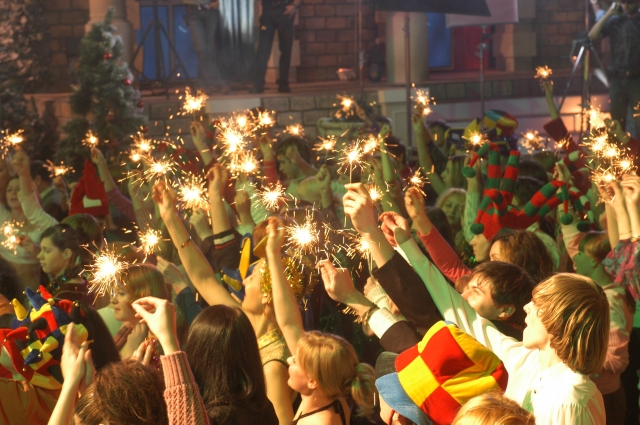 В одном месте оказались несколько сотен человек.